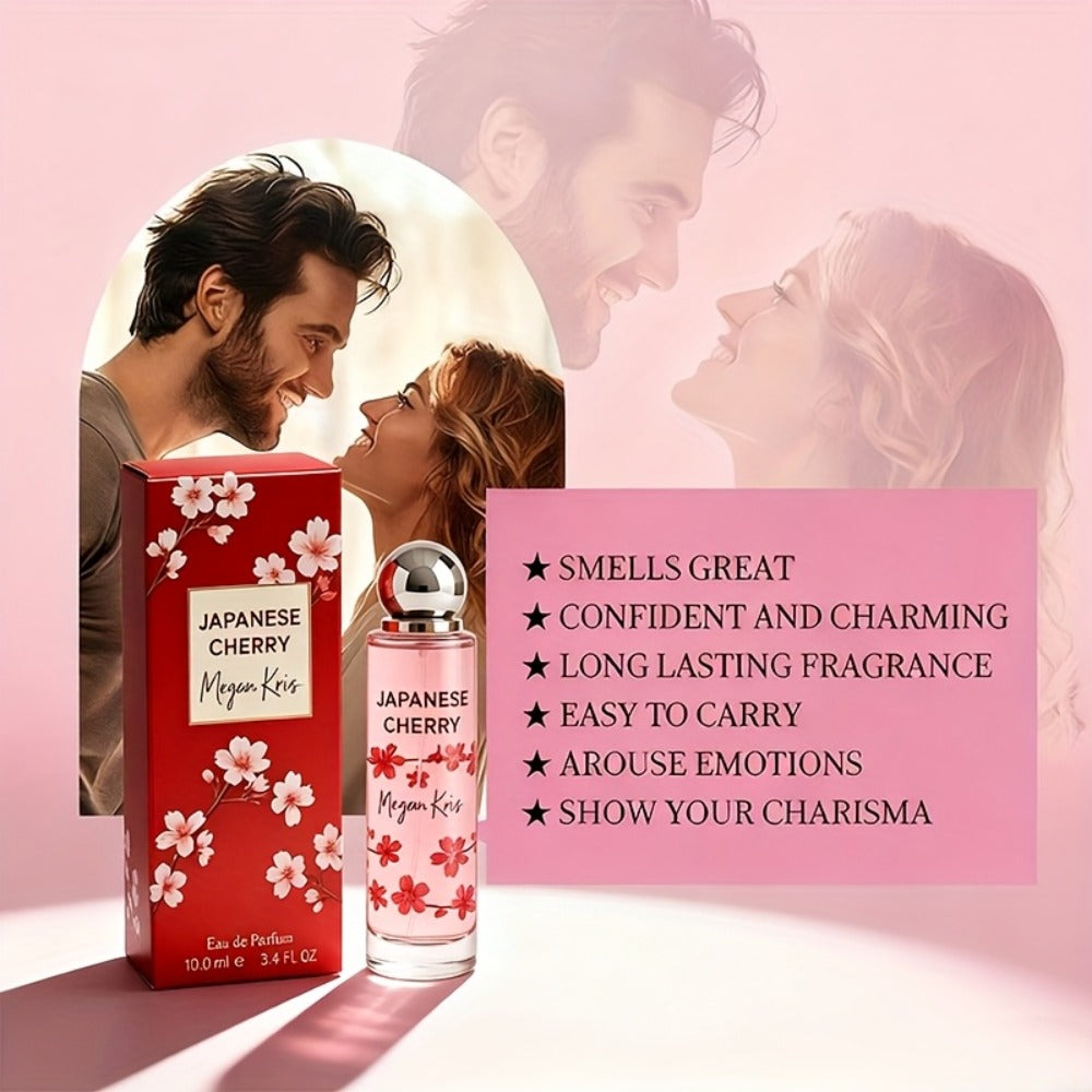 100ml/3.38oz Women's Perfume Spray for Hair & 1Body - Cherry Blossom Eau de Toilette, Floral Scent with Fragrance — image 6