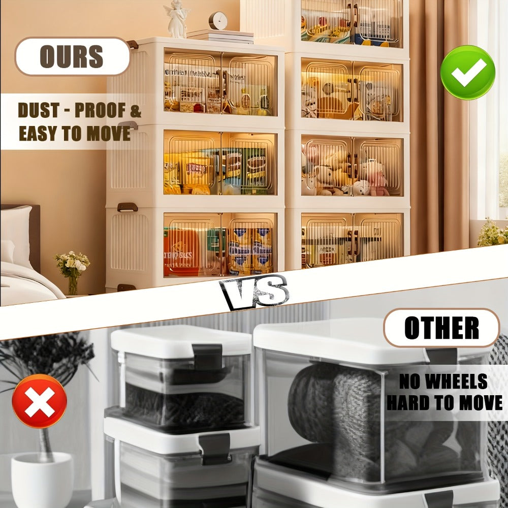 Acrylic Display Cabinet with Clear Door, Dust-Proof Blind Box Figure Showcase Shelf for Mini Toys Collectibles — image 8