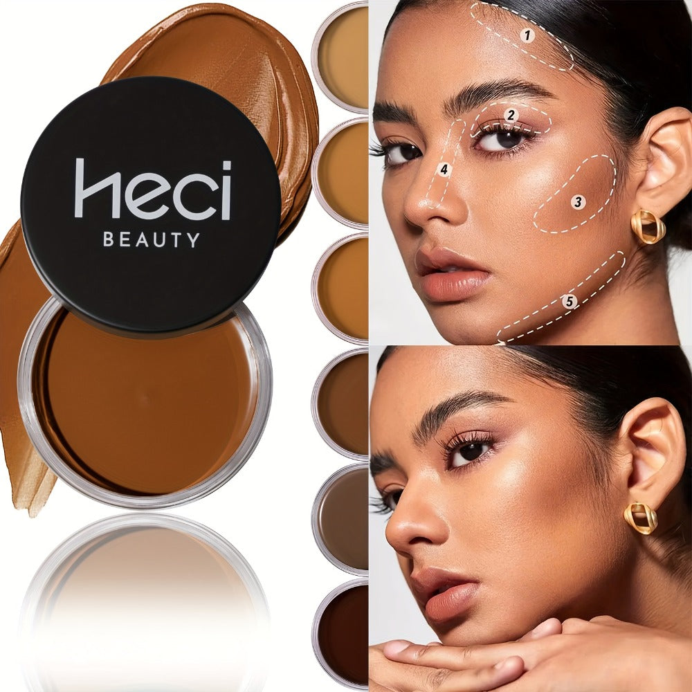 Velvet-Look Cream Foundation in 0.7 oz Round Jar with Six Shade Options from Light to Deep — image 11