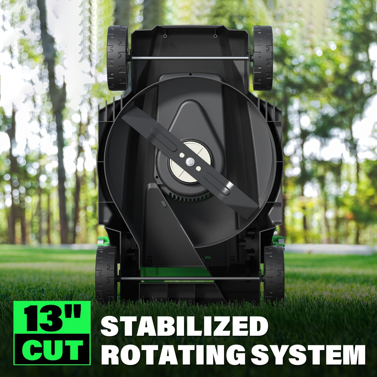 Electric Lawn Mower Corded 13-Inch 11 Amp for Garden, Patio and Yard Use, with the Listed Configuration — image 4