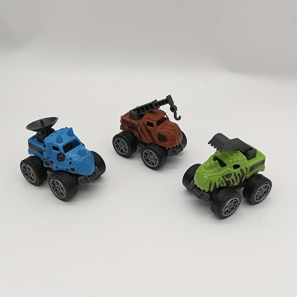 T-Rex Dinosaur Carrier Truck Playset with Mini Cars, Figures and Standard or Upgraded Package Options — image 18