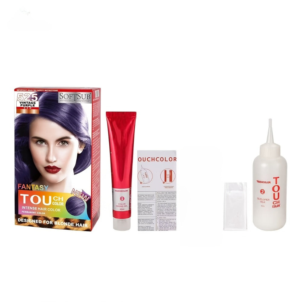 Permanent Hair Dye 20 Vivid Colors Bright Color for Home Use, Easy Application Full Coverage — image 6