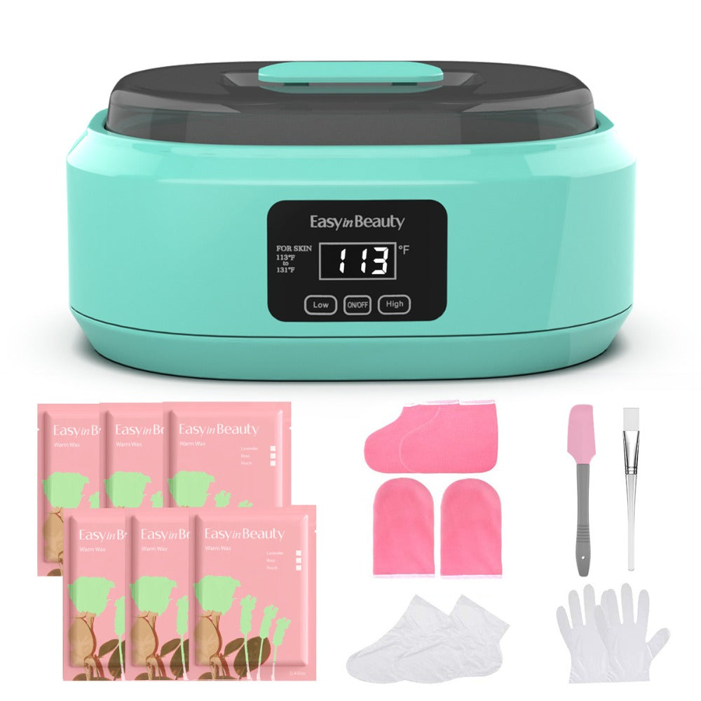 Paraffin Wax Warmer Kit 3000ml Touchscreen for Hands & Feet – Includes 6 Packs Refill Wax, Hot Wax Spa Bath for Arthritis Pai