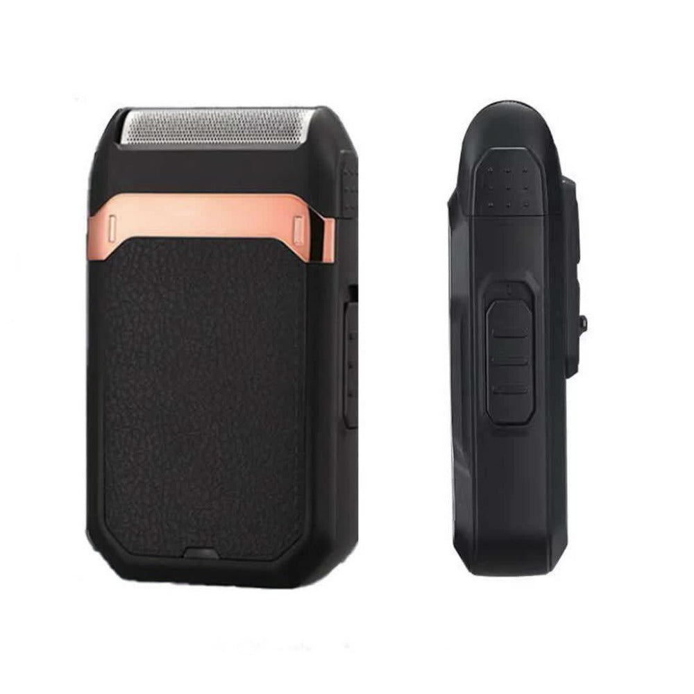 Black Foil Electric Shaver with Flip-Up Sideburn Trimmer, Rechargeable Body and 3.8-Inch Pictured Height — image 12