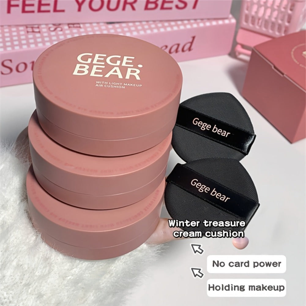 Oil Control Cushion BB Foundation with Replacement Core, Waterproof Sweatproof Invisible Pore Coverage — image 8