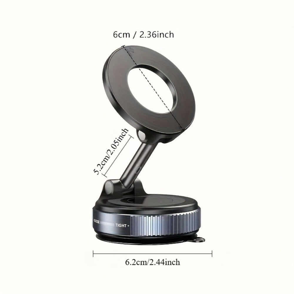 360° Rotating Magnetic Phone Holder 4-Pack – Foldable & Extendable Universal Wall Mount for Car, Bathroom — image 5