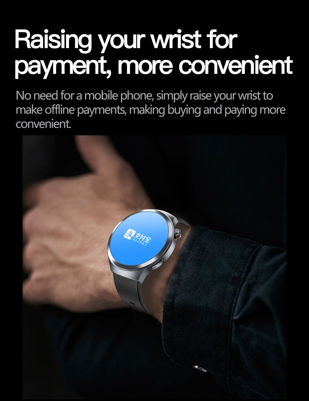 Smart Watch AMOLED Screen ECG Heart Rate Pressure Blood Oxygen Health