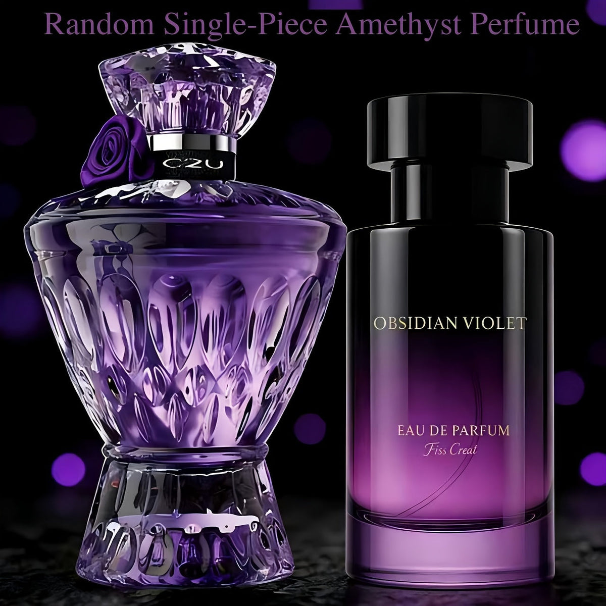 Obsidian Violet Eau de Parfum Spray, 75ml Purple Bottle with Floral, Woody and Musk Scent Profile — image 11