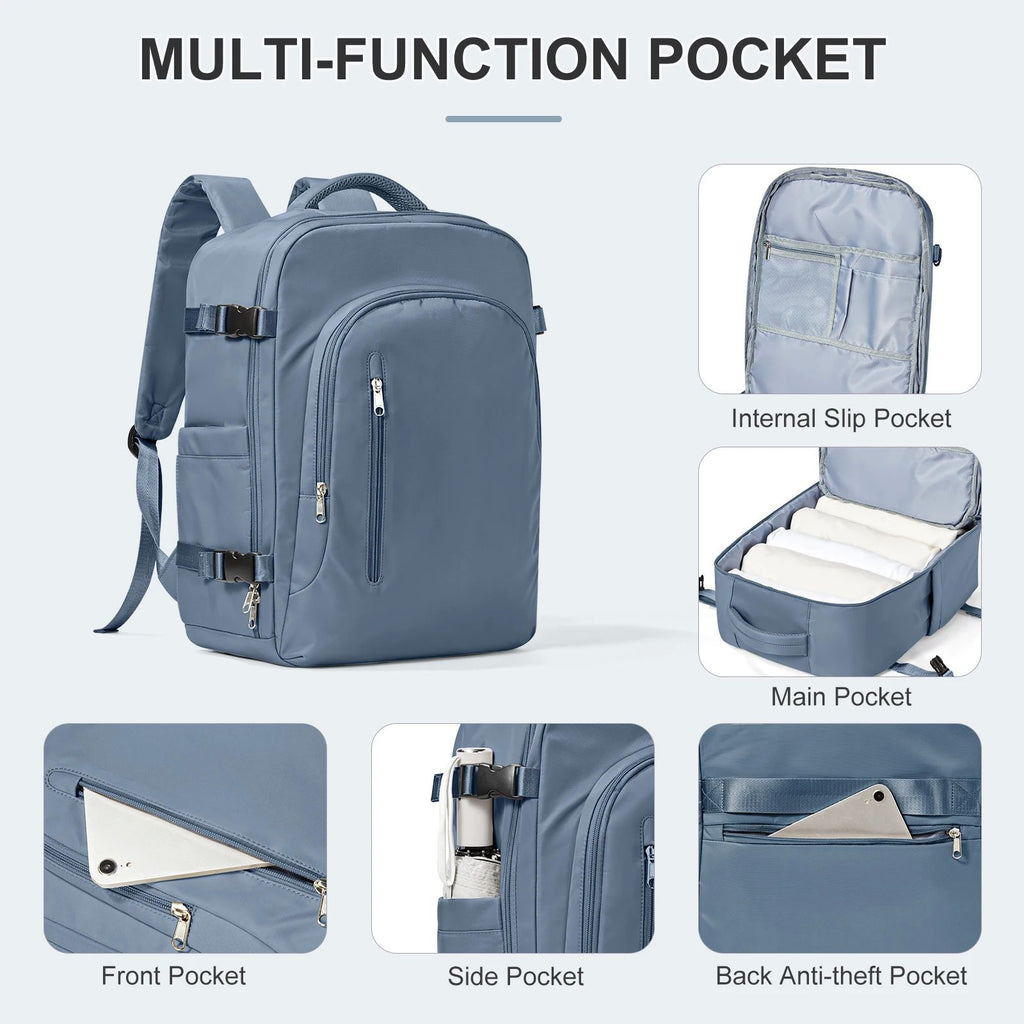 Laptop Bag Travel Backpack For Women Large Capacity Easyjet