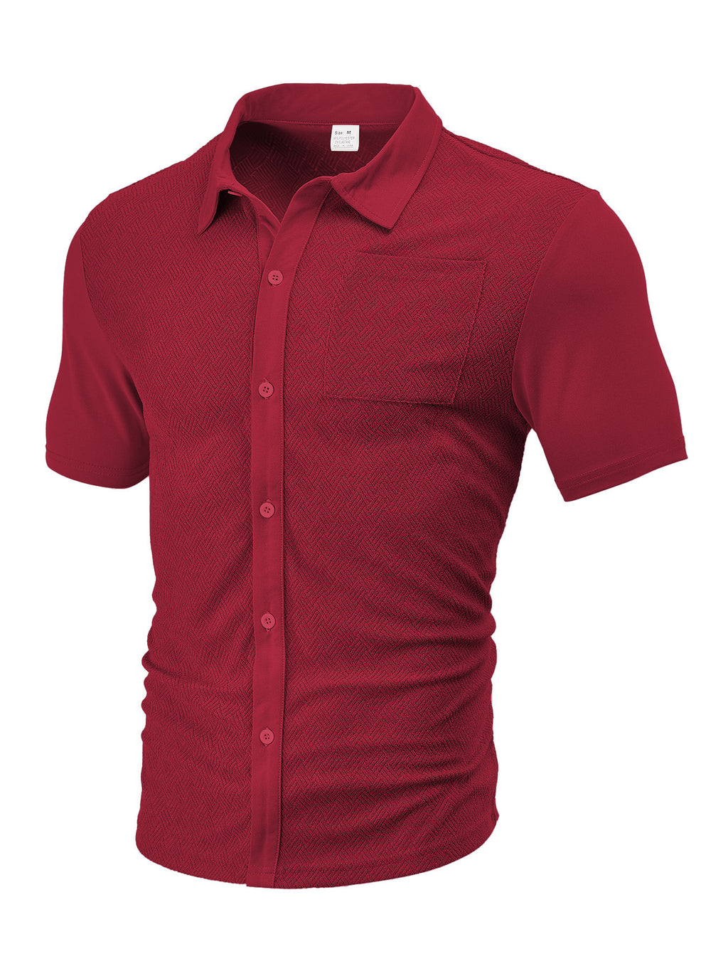 Men's Loose Short Sleeve Lapel Sport Casual
