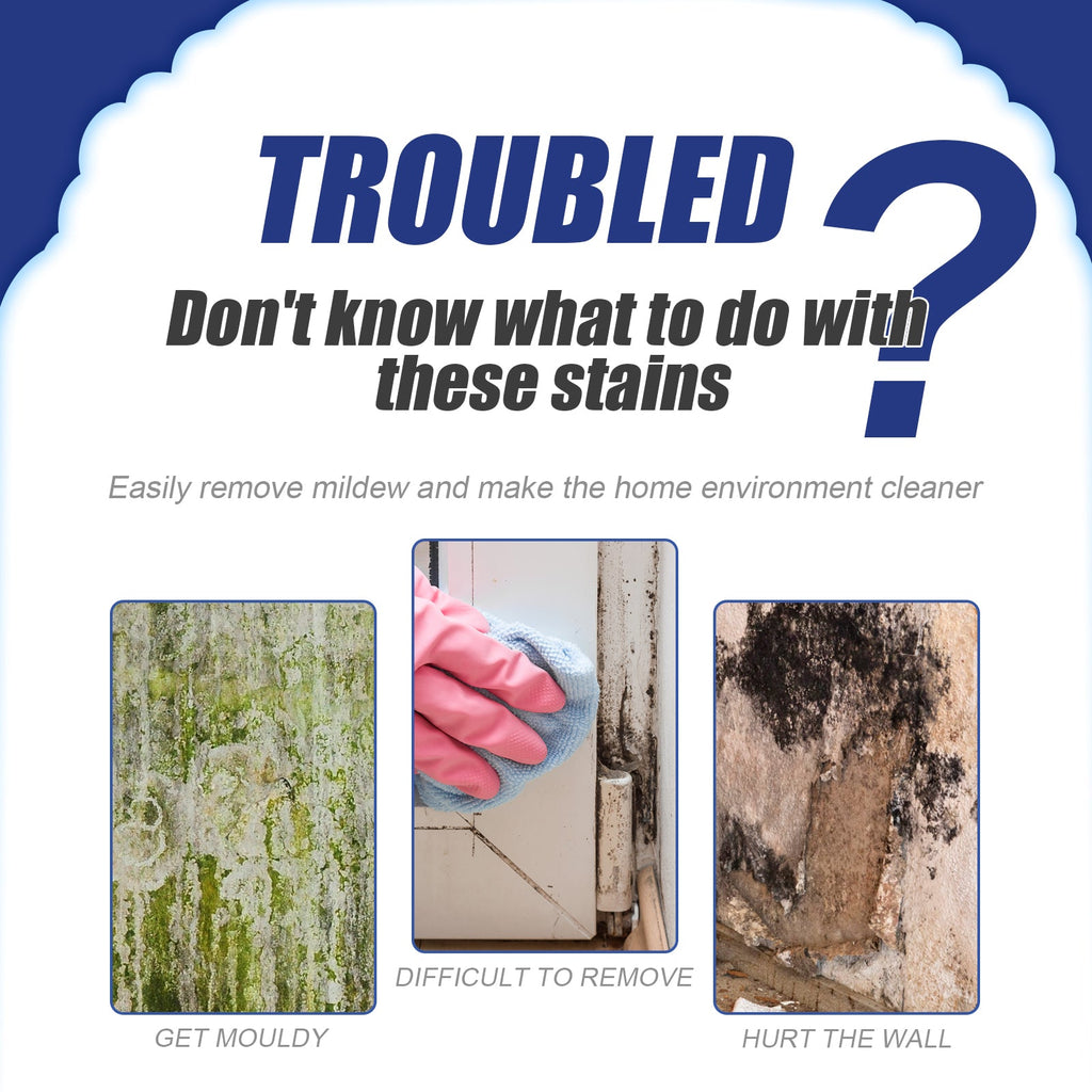 Mildew Remover, Wall Toilet Wash Basin Mildew Removal Spray