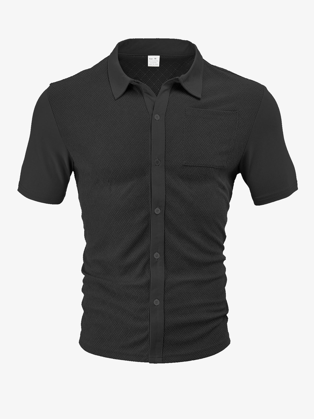 Men's Loose Short Sleeve Lapel Sport Casual