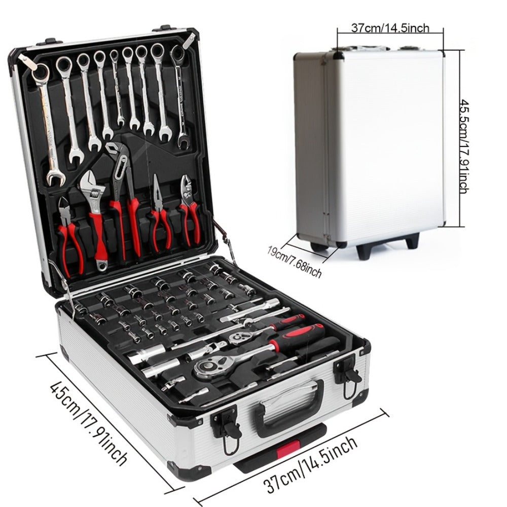 Automotive Socket and Hand Tool Kit in 45-Piece Case or 898-Piece Rolling Cabinet Checkout Options — image 5