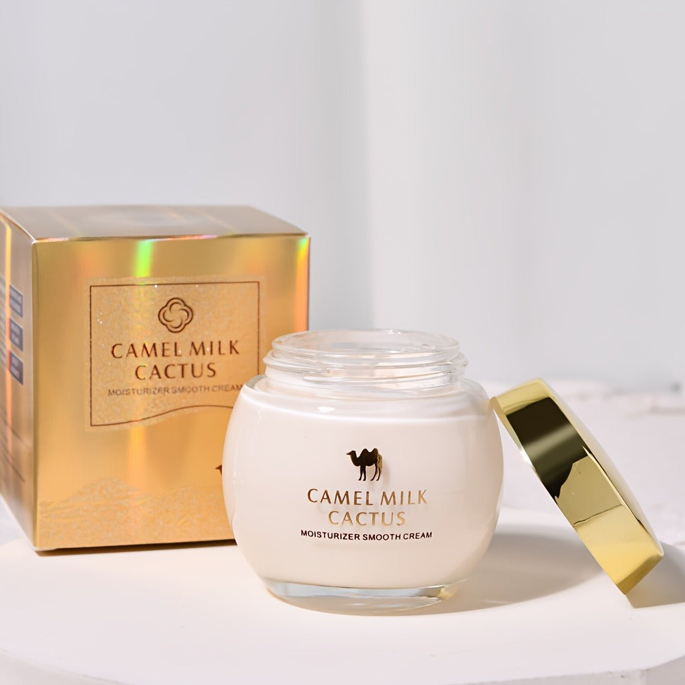 Retinol Night Cream with Niacinamide, Vitamin E & Camel Milk – Anti-Aging Firming & Brightening Overnight Face Cream, Reduces