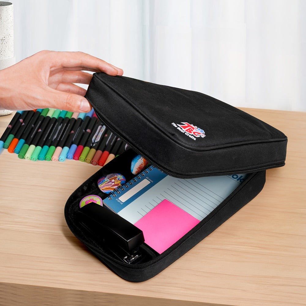 Acrylic Paint Markers with Canvas Bag Dual Tip 48 72 108 Colors, Double Zipper Premium Storage — image 4