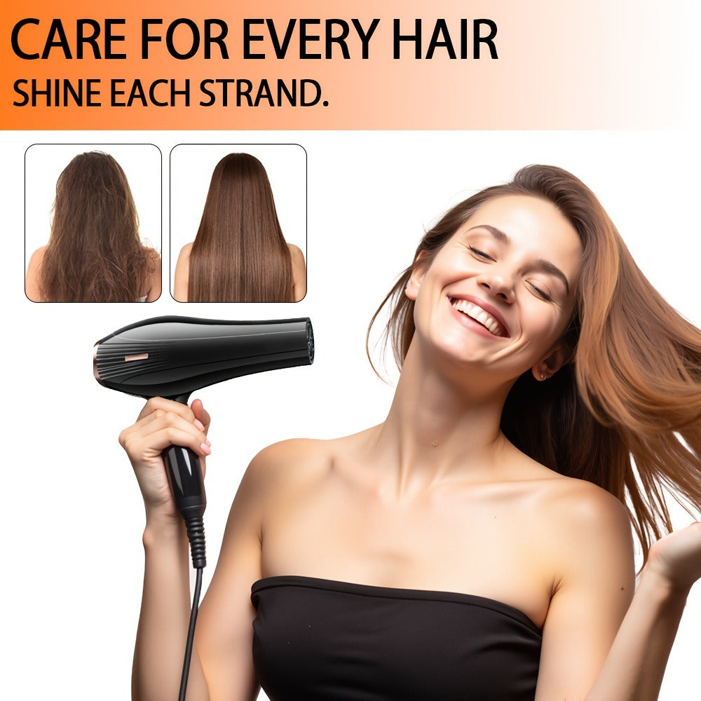 Handheld Hair Dryer with Six Color and Accessory-Package Selections, Rear Intake and Inline Plug Control — image 5