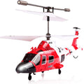 SYMA S111G Coast Guard RC Helicopter 3-Channel Gyro Stabilized Mini Indoor Helicopter LED Lights 5-6 Min Flight Time — image 