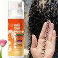 7-in-1 Natural Oil Curl Mousse Long-Lasting Hold Deep Moisturizing Rosemary Castor Coconut Oil – Smoothing Frizz-Free Curl De