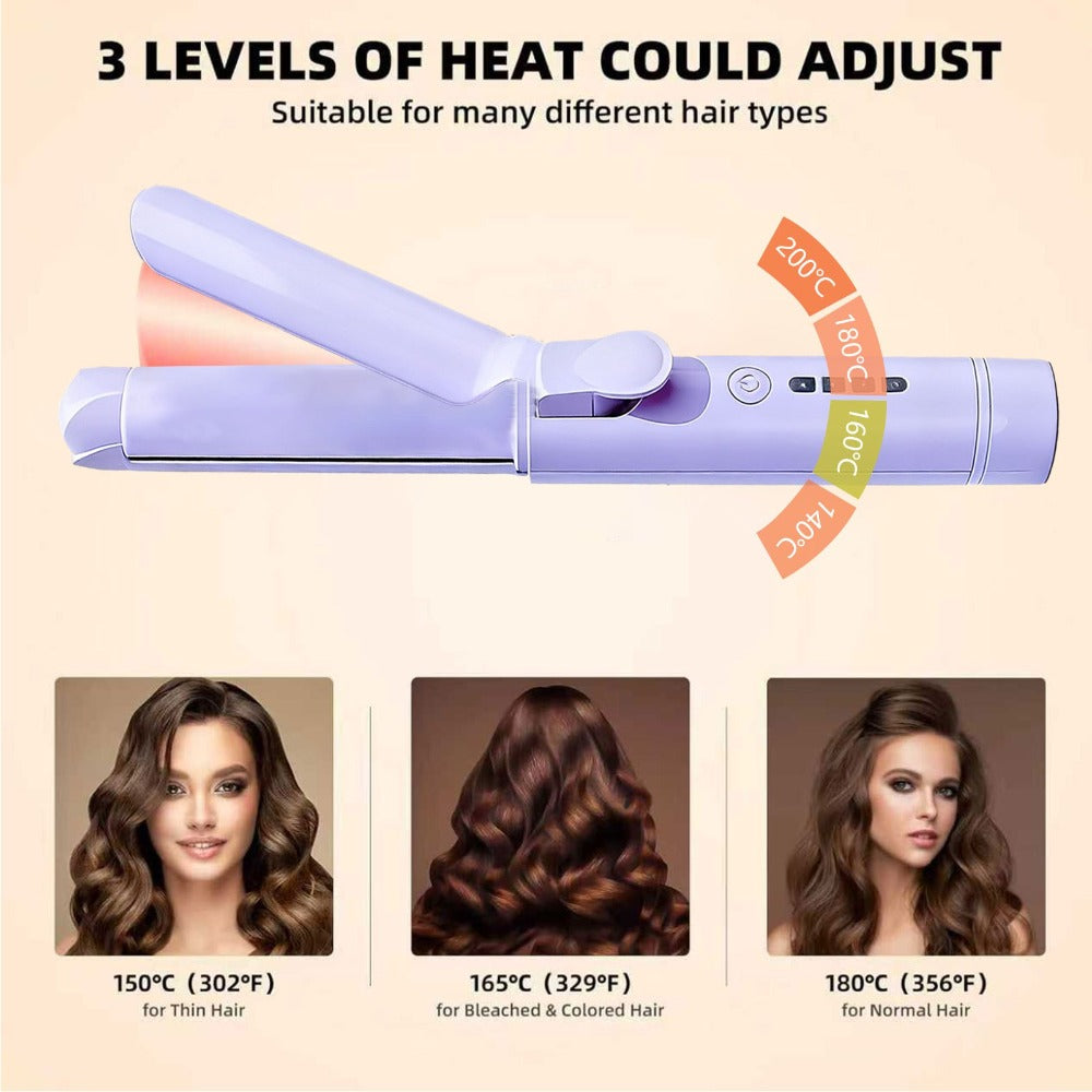 Mini Curling Iron with USB-C Charging and Four Heat Settings — image 9