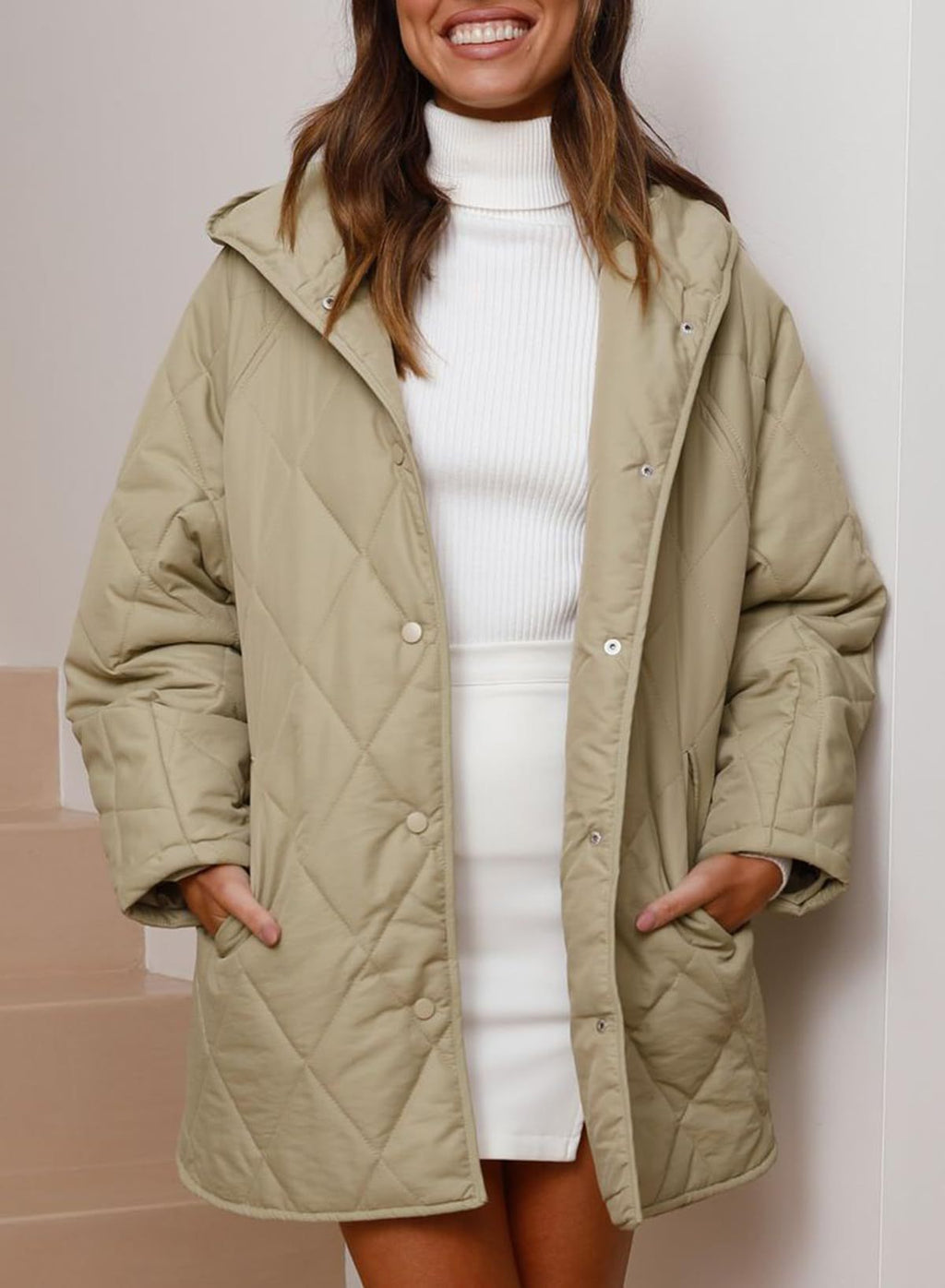 Lightweight Baggy Casual Jacket Coat For Women