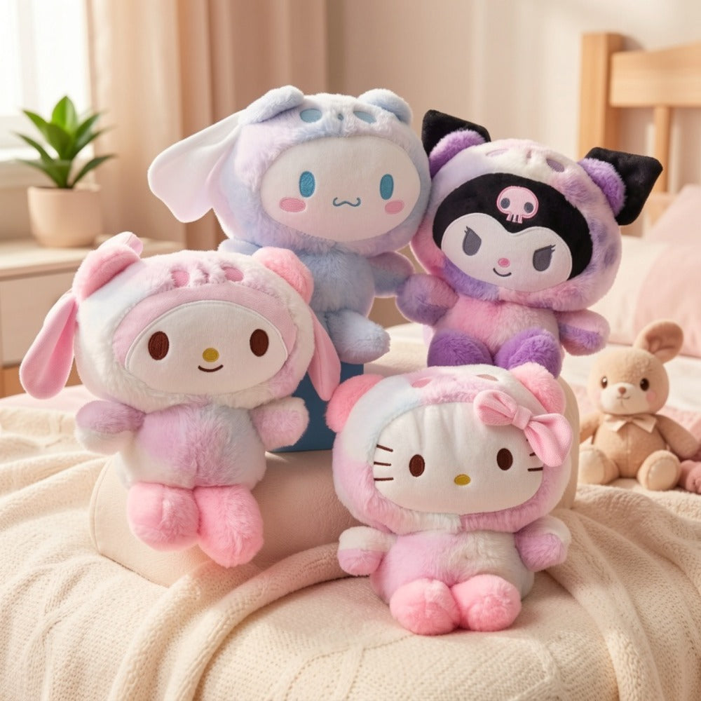 Plush Toy Character Collection with Four Styles, Soft Fabric and Desk-Ready Sitting Designs — image 9