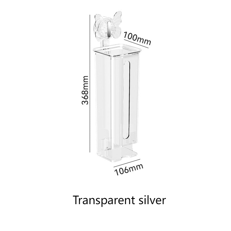 Suction cup underwear storage box sock sorting box home wardrobe wall mounted - V.I.P Digital Presence