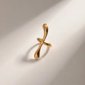 18K Gold-Plated Stainless Steel Cuff Earrings - V.I.P Digital Presence