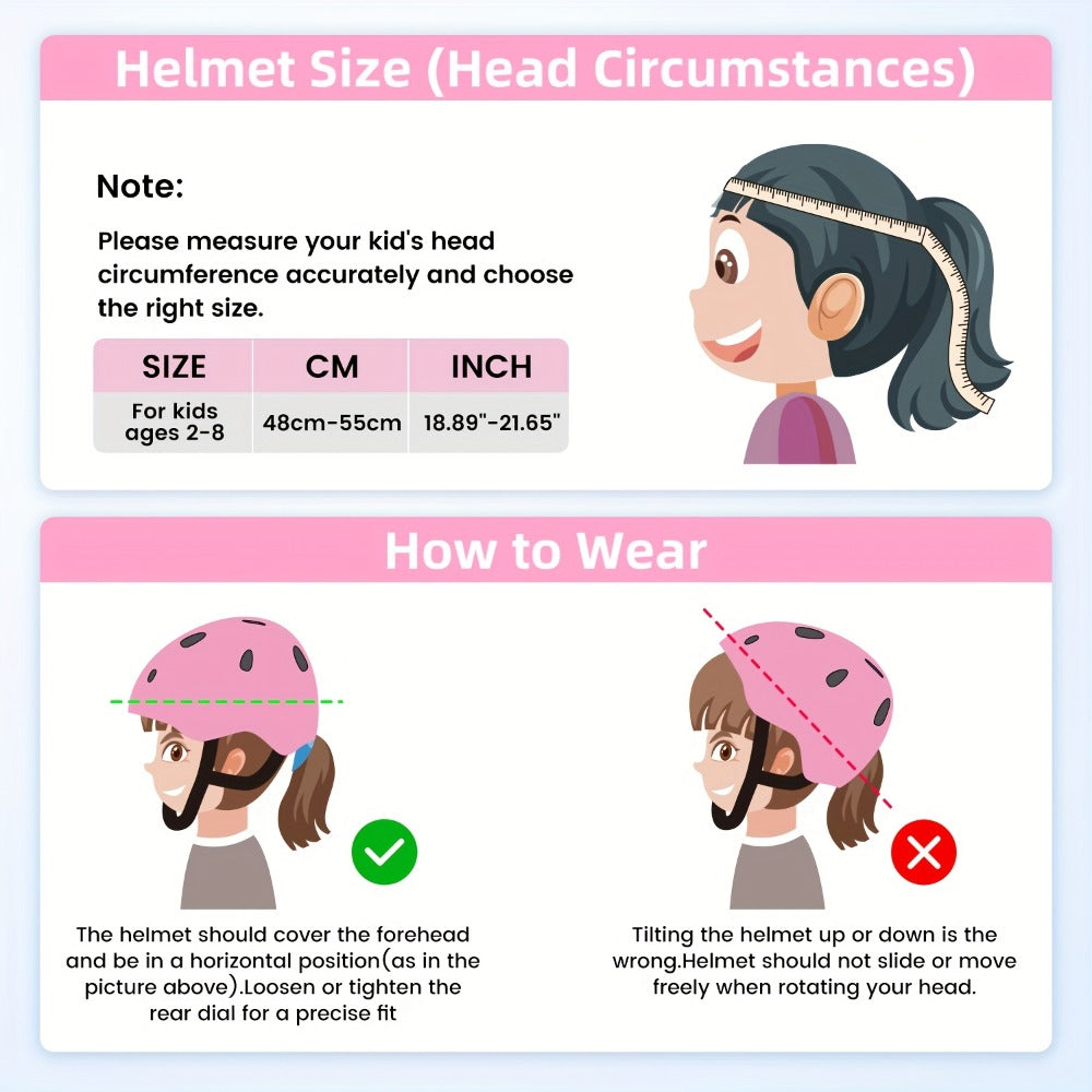 Kids Bike Helmet Adjustable XS Unisex Removable Liner Ventilation Matte with the Listed Color, Size or Set Options for Everyd