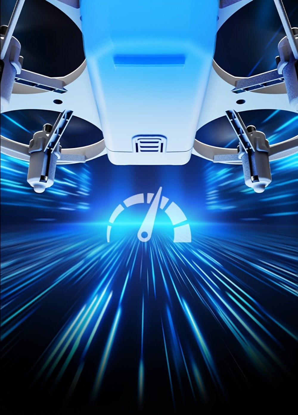 180° Rotating Dual Camera Drone Optical Flow Positioning Gyroscope Stabilization 360° Roll One-Button Takeoff Landing Calibra
