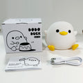 Duck Silicone Night Light for Children with Timer Usb Rechargeable Dimming Touch Lamp Sleeping Bedroom Cartoon Animal Decor Gift - V.I.P Digital Presence