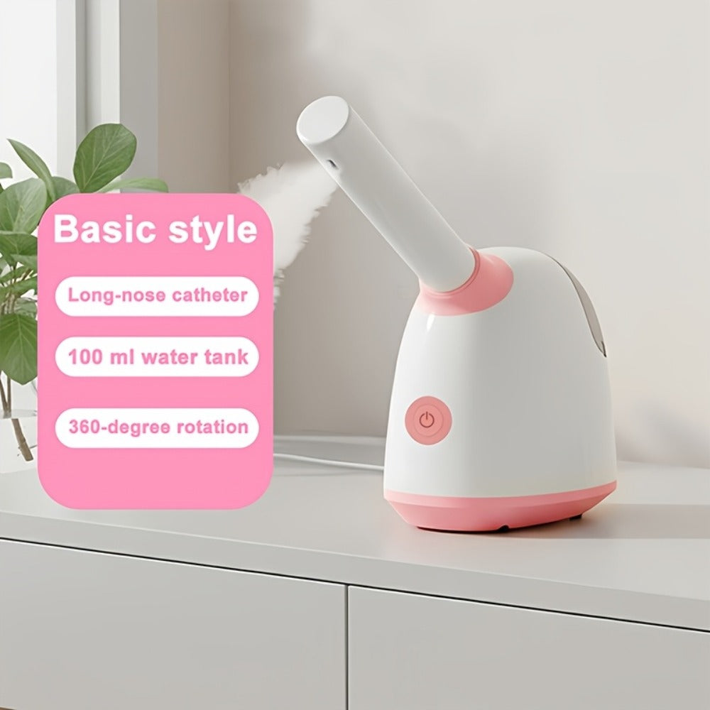 Pink Tabletop Facial Steamer Family with Five Regular, Upgraded, 3-in-1, Large-Tank or Portable Options — image 3