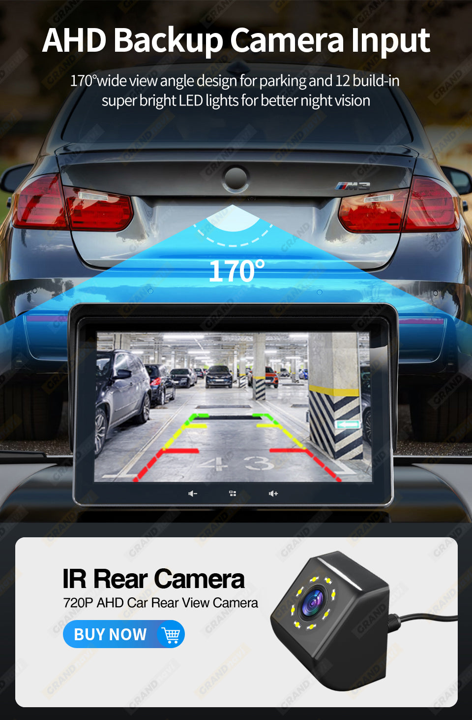 7 Car Wireless CarPlay Display Cigarette Lighter Interface Suction Cup Universal