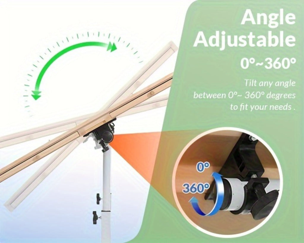 Puzzle Table in a 1500 Pieces Adjustable Angle and Height 4 Drawer Design with Metal Legs — image 8