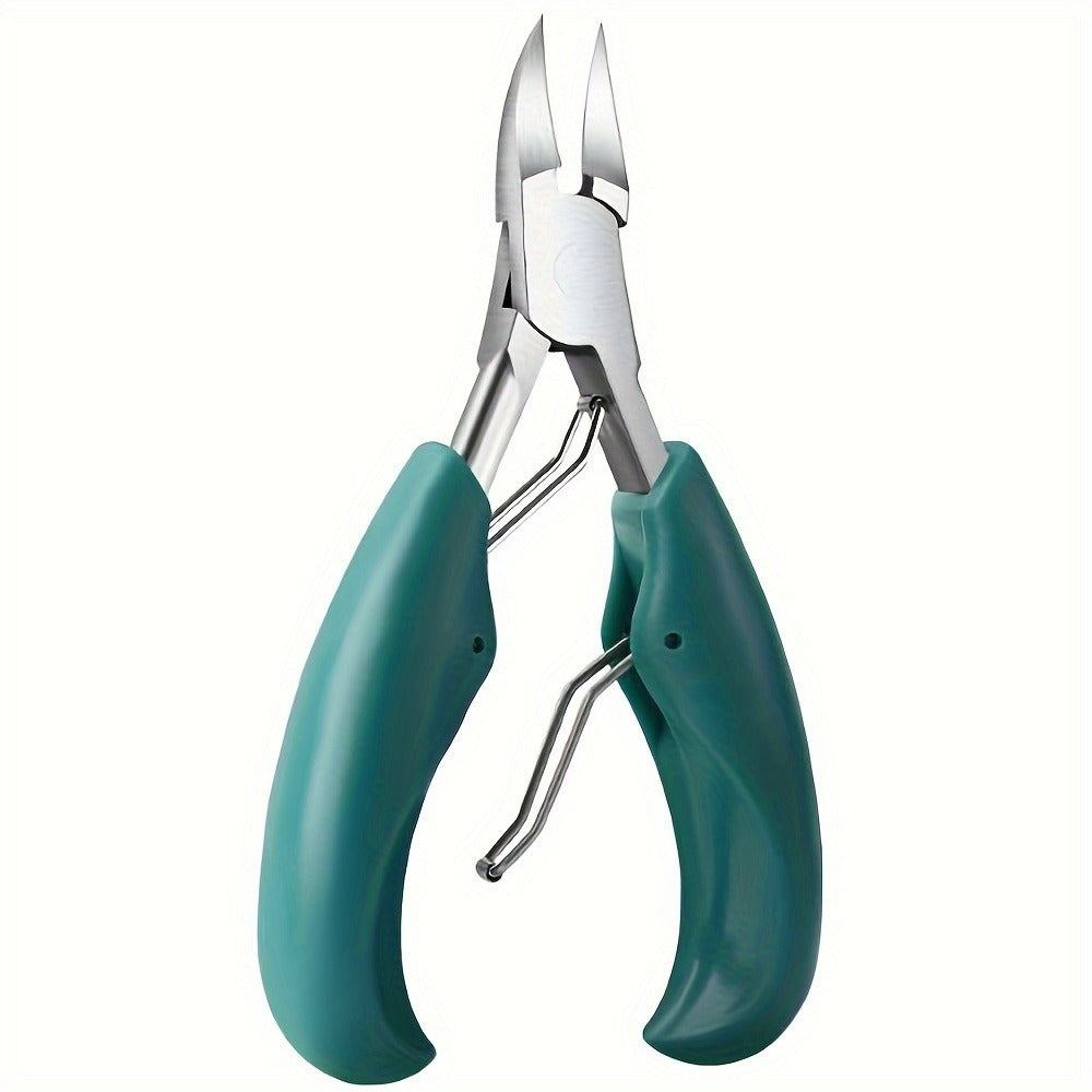 Toenail Clippers for Thick Nails & Ingrown Toenails 3 Pack Sharp Curved Blade Surgical Steel – Double Spring Ergonomic Podiat
