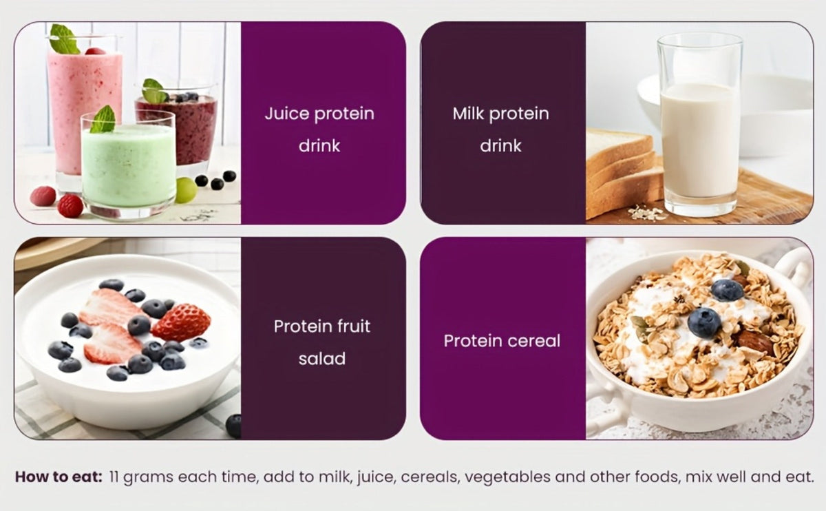 Collagen Powder Multi- Complex, Hydrolyzed Types I, II & III with Skin Nutrients for, Skin Elasticity — image 9