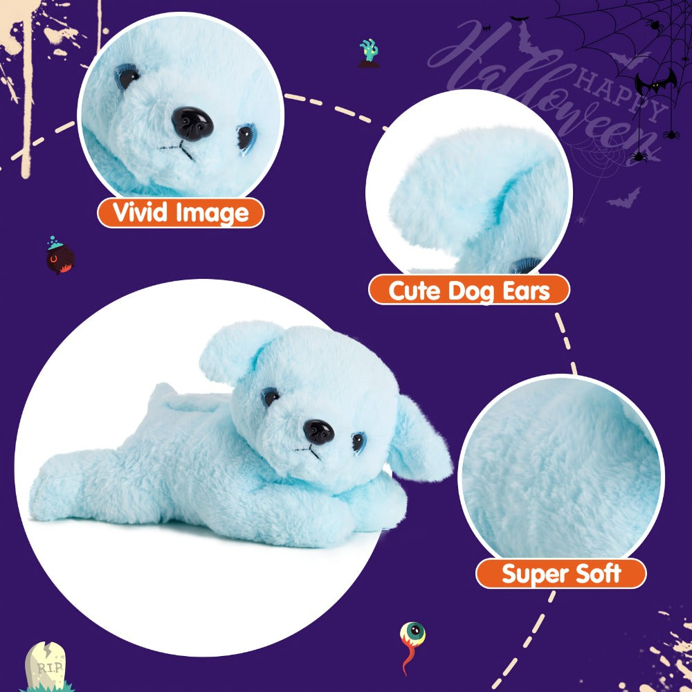 Plush Toy Blue Puppy with Light-Up Body and Music for Colorful Interactive Room Display and Gifting — image 3