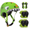Kids Bike Helmet & Gear Set 7-Piece for Ages 2-8 Boys Girls Adjustable with the Listed Color, Size or Set Options for Everyda