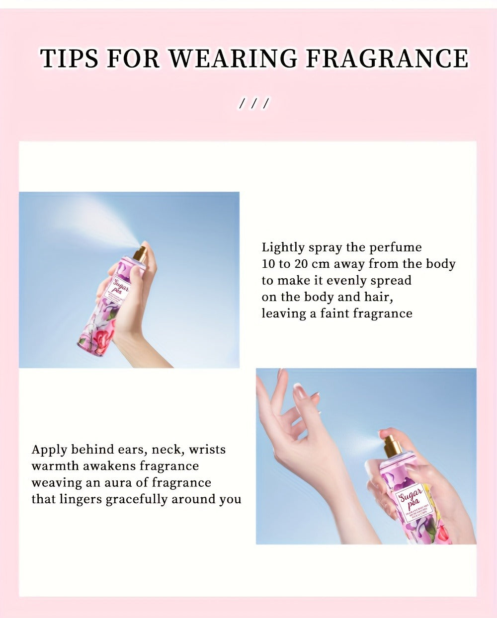 Body Spray for Women 4-Pack 8.4oz Each Hair Body Fragrance Mist Set 20 Floral Fruity Scents Daily Use Gift Value Bundle 250ml