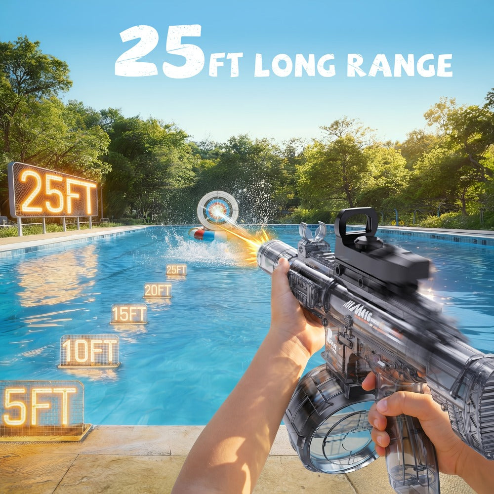 Two-Piece Electric Light-and-Sound Water Blaster Sets in 727 or 737 Models and Blue or Black Colors — image 15