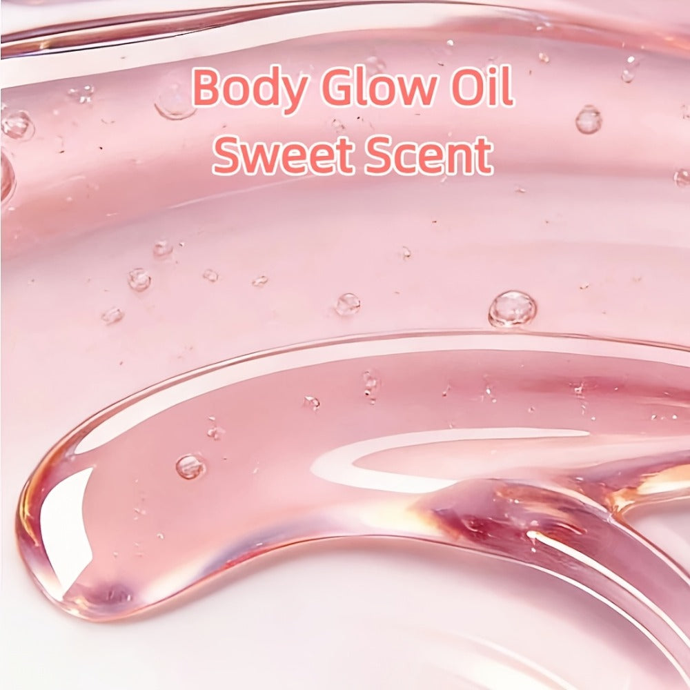 Vitamin B3 Body Oil, Two-Piece Set of 200ml Flip-Top Bottles with Coordinated Pink Niacinamide Labels — image 9