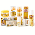 Skincare Set with ROZINO Label, 5 Bee Venom and Vitamin C Items for Lip Face Neck Hand and Foot Care — image 14