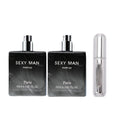 Cologne Spray for Men SEXY MAN Two-Bottle Set with 7054A and 7054B Color Options and Gift Vial — image 21