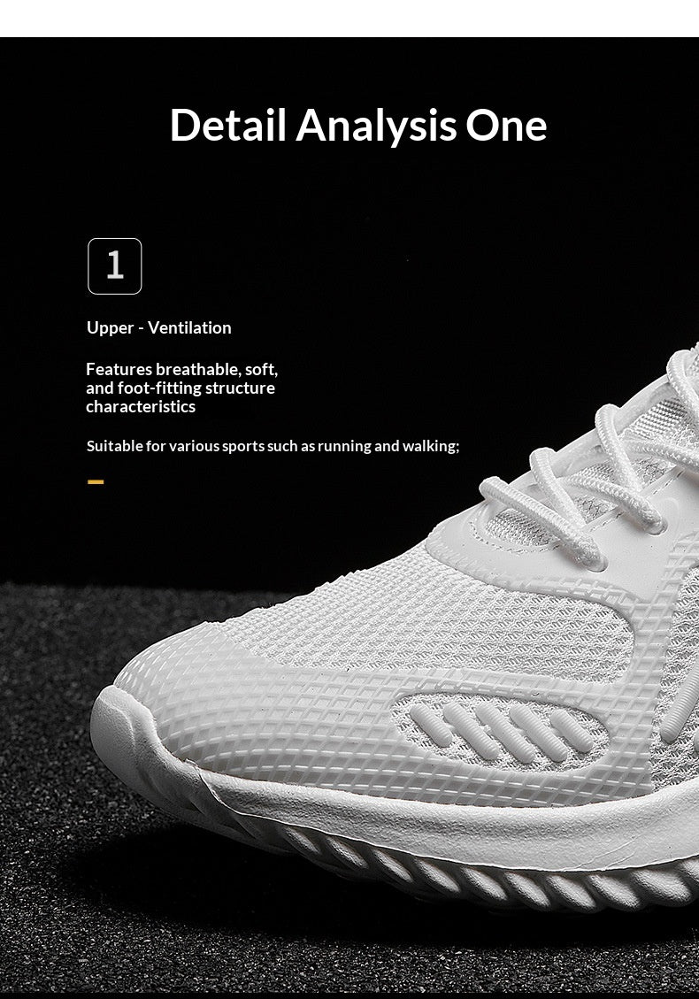 Mens Mesh Breathable Casual Running Shoes