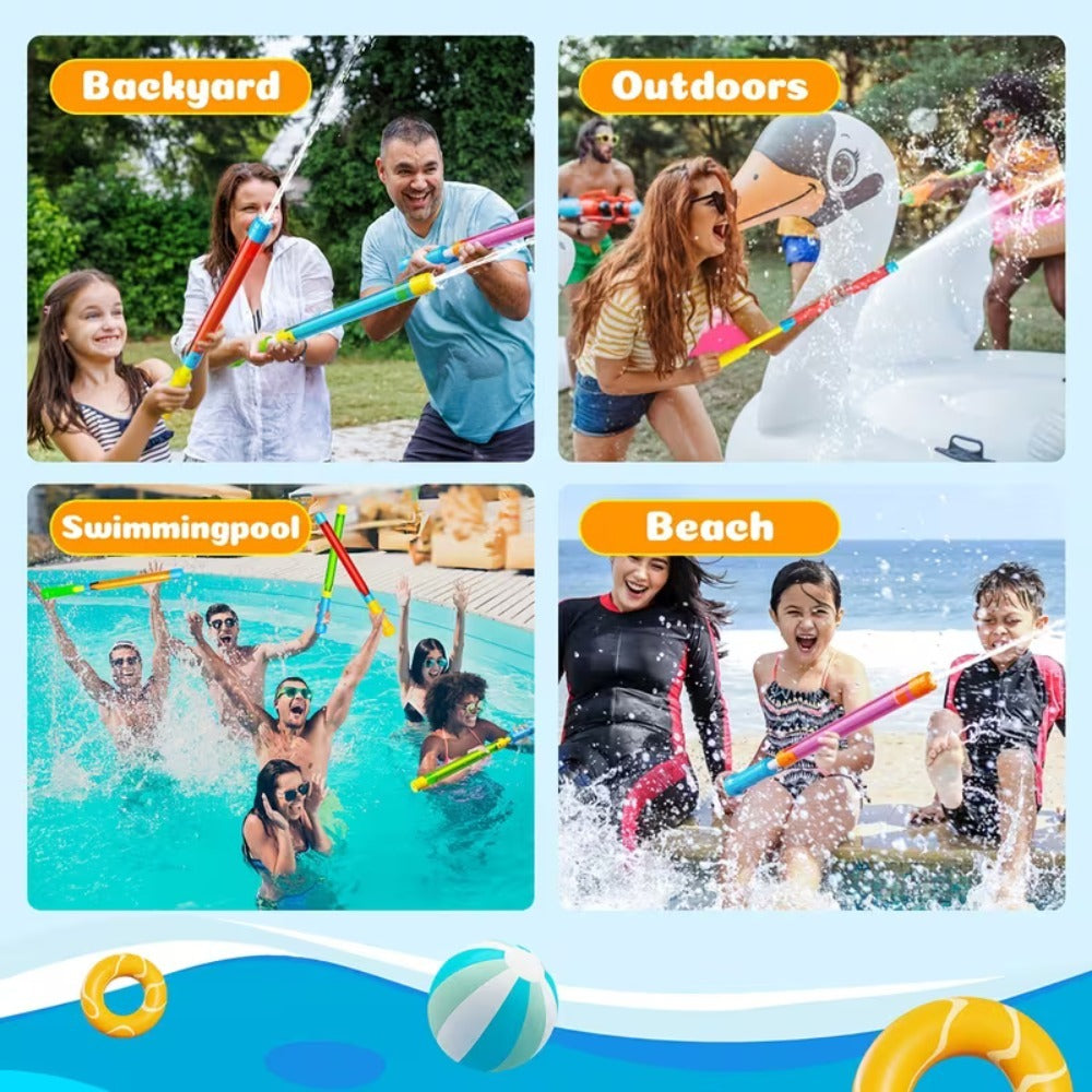 Water Polo Balls Bulk Set 80 Pack for Pool Games & 4-Piece Mini Water Gun with the Listed Color, Size or Set Options for Ever