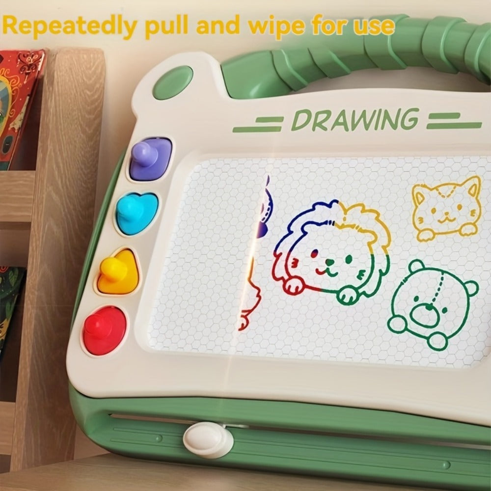 Kids Drawing Board with 4 Stamps 4 Holders and 1 Pen Educational Doodle with the Listed Color, Size or Set Options for Everyd