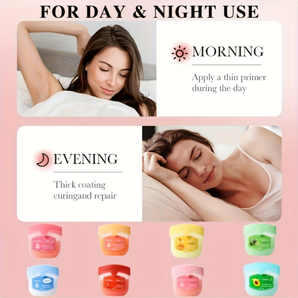 Lip Gloss Bulk Set 32 Pcs Fruit Flavored Lip Mask & Primer for Dry Chapped Lips, for Makeup, Travel and Everyday Vanity Use —