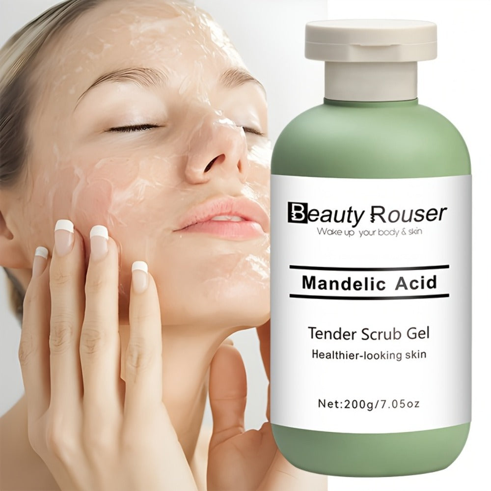 Exfoliating Body Scrub Gel with Aloe Vera, Rose & Chamomile Extract, Deep Cleansing Physical Scrub for Face & Body — image 12