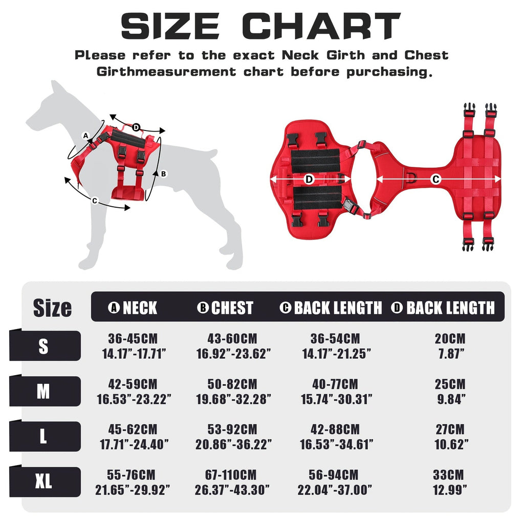 Full-Body Dog Vest Harness with Dual Top Handles in Six Colors and S, M, L or XL Sizes Pictured — image 2