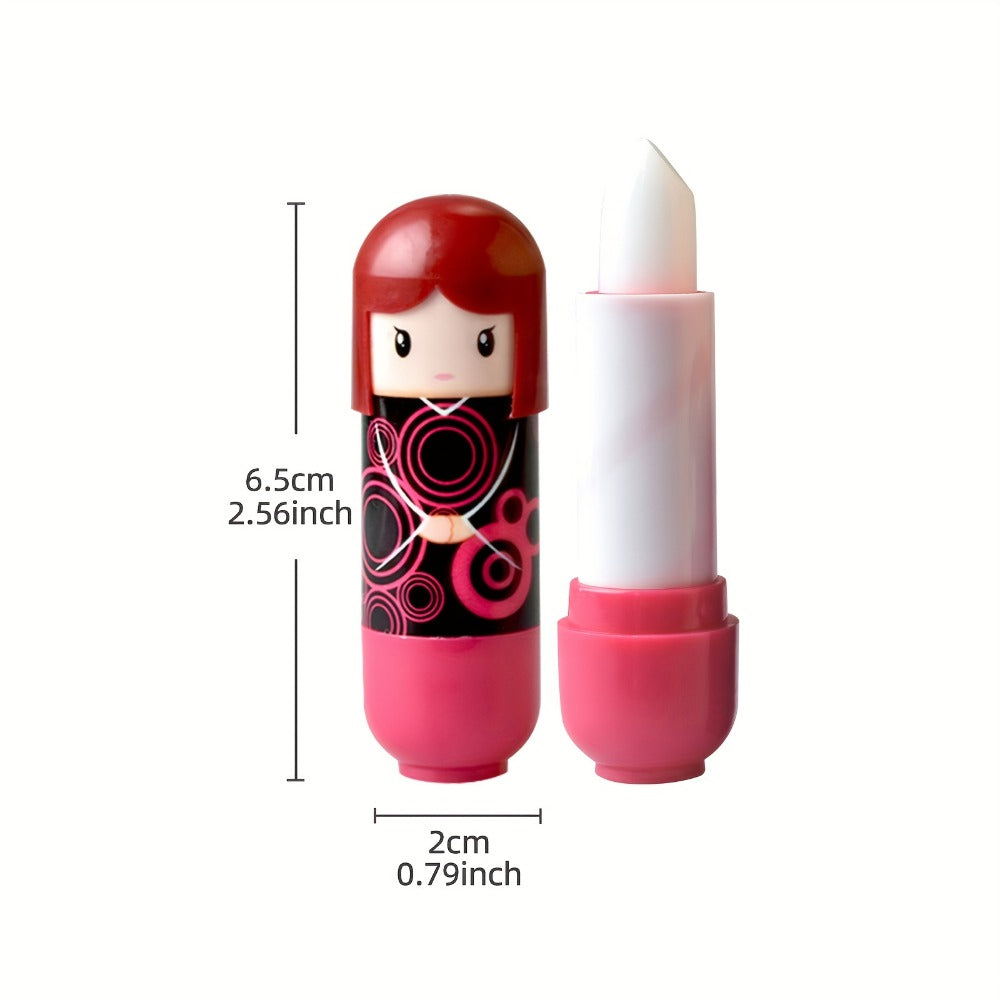 24-Piece Doll-Shaped Lip Balm Display Set in Two Illustrated Set A or Set B Checkout Options — image 6