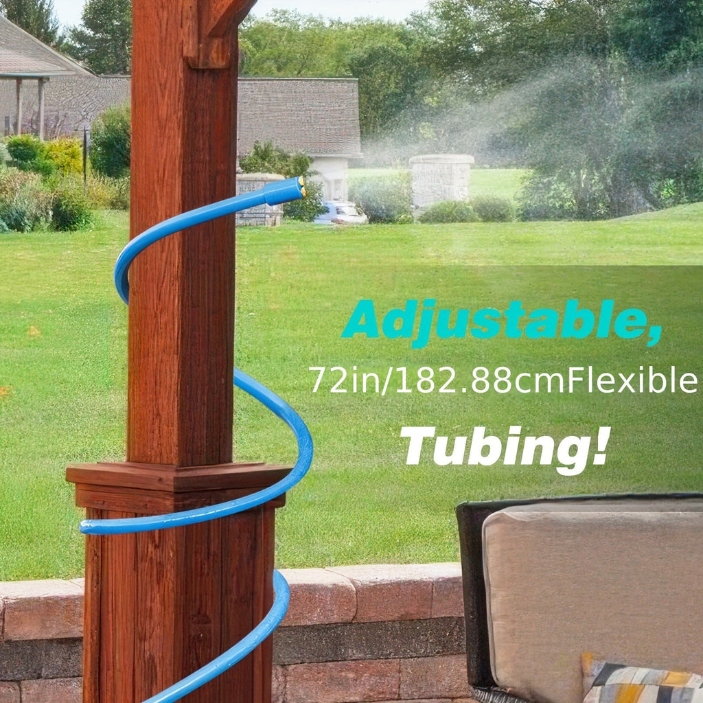 Misting System | Portable Outdoor Cooling Patio Pool Garden Hose Mist — image 4